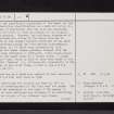 Rutherglen, Gallowflat, NS66SW 20, Ordnance Survey index card, page number 2, Verso