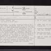 Rutherglen, Gallowflat, NS66SW 20, Ordnance Survey index card, page number 1, Recto
