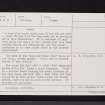 Parks Of Garden, NS69NW 7, Ordnance Survey index card, page number 2, Verso