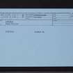Sanquhar, NS71SE 32, Ordnance Survey index card, Recto
