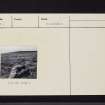 Hartwood Hill, NS72SE 2, Ordnance Survey index card, Recto