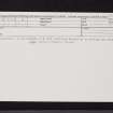 Motherwell, Windmillhill Street, NS75NE 8, Ordnance Survey index card, Recto