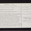 Hamilton Palace, NS75NW 16, Ordnance Survey index card, page number 1, Recto