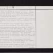 Ferniegair, NS75SW 7, Ordnance Survey index card, page number 2, Verso