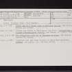 Ferniegair, NS75SW 7, Ordnance Survey index card, Recto