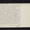 Lochend Loch, NS76NW 2, Ordnance Survey index card, page number 2, Verso