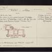 Airdrie, Monkland House, NS76SE 5, Ordnance Survey index card, page number 2, Recto