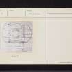 Rossburn Lane, NS79NW 12, Ordnance Survey index card, Recto