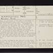 Blairdrummond Moss, NS79NW 17, Ordnance Survey index card, page number 1, Recto