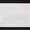 Ochtertyre, NS79NW 51, Ordnance Survey index card, Recto