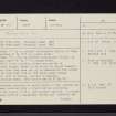 Stirling, NS79SE 43, Ordnance Survey index card, page number 1, Recto