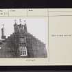 Dalveen Castle, NS80NE 10, Ordnance Survey index card, Recto