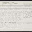 Lanark, Hyndford Road, St Kentigern's Church, NS84SE 15, Ordnance Survey index card, page number 1, Recto