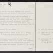 Falkirk, Camelon, NS88SE 23, Ordnance Survey index card, page number 5, Recto