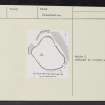 Bodsberry Hill, NS91NE 1, Ordnance Survey index card, Recto