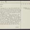 Roberton, NS92NW 2, Ordnance Survey index card, page number 2, Recto