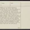 Crawford, NS92SE 2, Ordnance Survey index card, page number 5, Recto