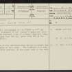 Crawford, NS92SE 17, Ordnance Survey index card, page number 1, Recto