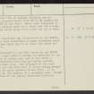 Black Hill, Crawfordjohn, NS92SW 1, Ordnance Survey index card, page number 3, Recto