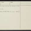 Black Hill, Crawfordjohn, NS92SW 1, Ordnance Survey index card, page number 4, Recto