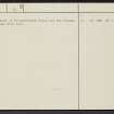 Low Gilkerscleuch, NS92SW 12, Ordnance Survey index card, page number 2, Recto