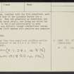 Hurl Burn, NS92SW 28, Ordnance Survey index card, page number 3, Recto