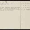 Symington Place, NS93SE 6, Ordnance Survey index card, page number 2, Recto