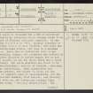 Limefield, NS93SW 6, Ordnance Survey index card, page number 1, Recto