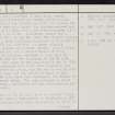 Cleghorn, NS94NW 2, Ordnance Survey index card, page number 2, Recto