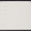 Bankhead, NS94SE 26, Ordnance Survey index card, page number 2, Recto