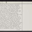 Castledykes, NS94SW 7, Ordnance Survey index card, page number 2, Recto