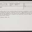 Harthill, NS96SW 5, Ordnance Survey index card, Recto