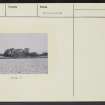 Castlehill, NS97NE 4, Ordnance Survey index card, Recto