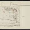 Little Kerse, NS97NW 12, Ordnance Survey index card, page number 1, Recto