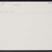 Mumrills, NS97NW 29, Ordnance Survey index card, page number 2, Recto