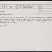 Bowden Hill, NS97SE 91, Ordnance Survey index card, Recto
