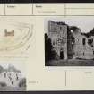 Old Tulliallan Castle, NS98NW 5, Ordnance Survey index card, page number 1, Recto