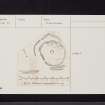 Goseland Hill, NT03NE 22, Ordnance Survey index card, Recto