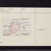 Nisbet, NT03SW 45, Ordnance Survey index card, Recto