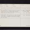 Walston Mansion, NT04NE 7, Ordnance Survey index card, Recto