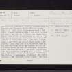 Dunsyre, NT04NE 31, Ordnance Survey index card, page number 1, Recto