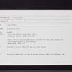 Linlithgow, Place Of Public Execution, NT07NW 83, Ordnance Survey index card, Recto