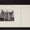 Dunfermline, Limekilns Road, Hill House, NT08NE 34, Ordnance Survey index card, Recto