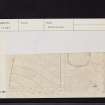 Lour, NT13NE 1, Ordnance Survey index card, page number 2, Verso
