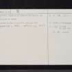 Easter Happrew, NT14SE 1, Ordnance Survey index card, page number 3, Recto