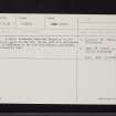 West Linton, NT15SE 9, Ordnance Survey index card, Recto