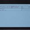 Gogar, NT17SE 7, Ordnance Survey index card, Recto