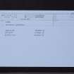 Gogar, NT17SE 57, Ordnance Survey index card, Recto