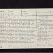 Barns Farm, NT18SE 8, Ordnance Survey index card, page number 1, Recto