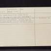 Over Kirkhope, NT21SW 3, Ordnance Survey index card, page number 4, Verso